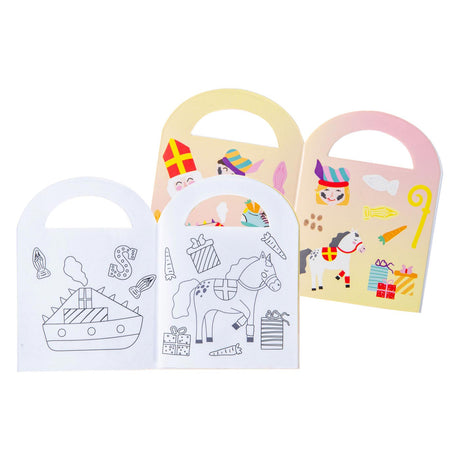 Duckiez coloring book with Sinterklaas stickers