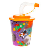 LG imports cup with lid and straw space, 12st.