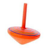 Duckiez colored wooden spinning top