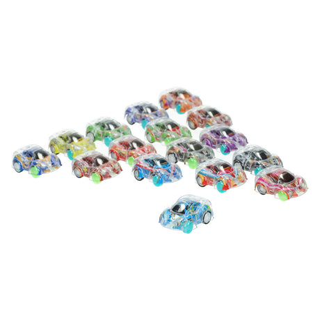 Duckiez pull back mini auto kleur