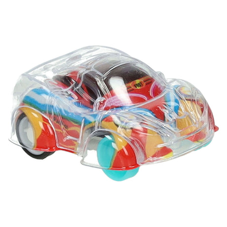 Duckiez pull back mini auto kleur