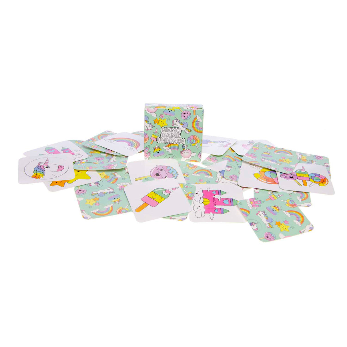 Duckiez mini memo game unicorn, 28 cards
