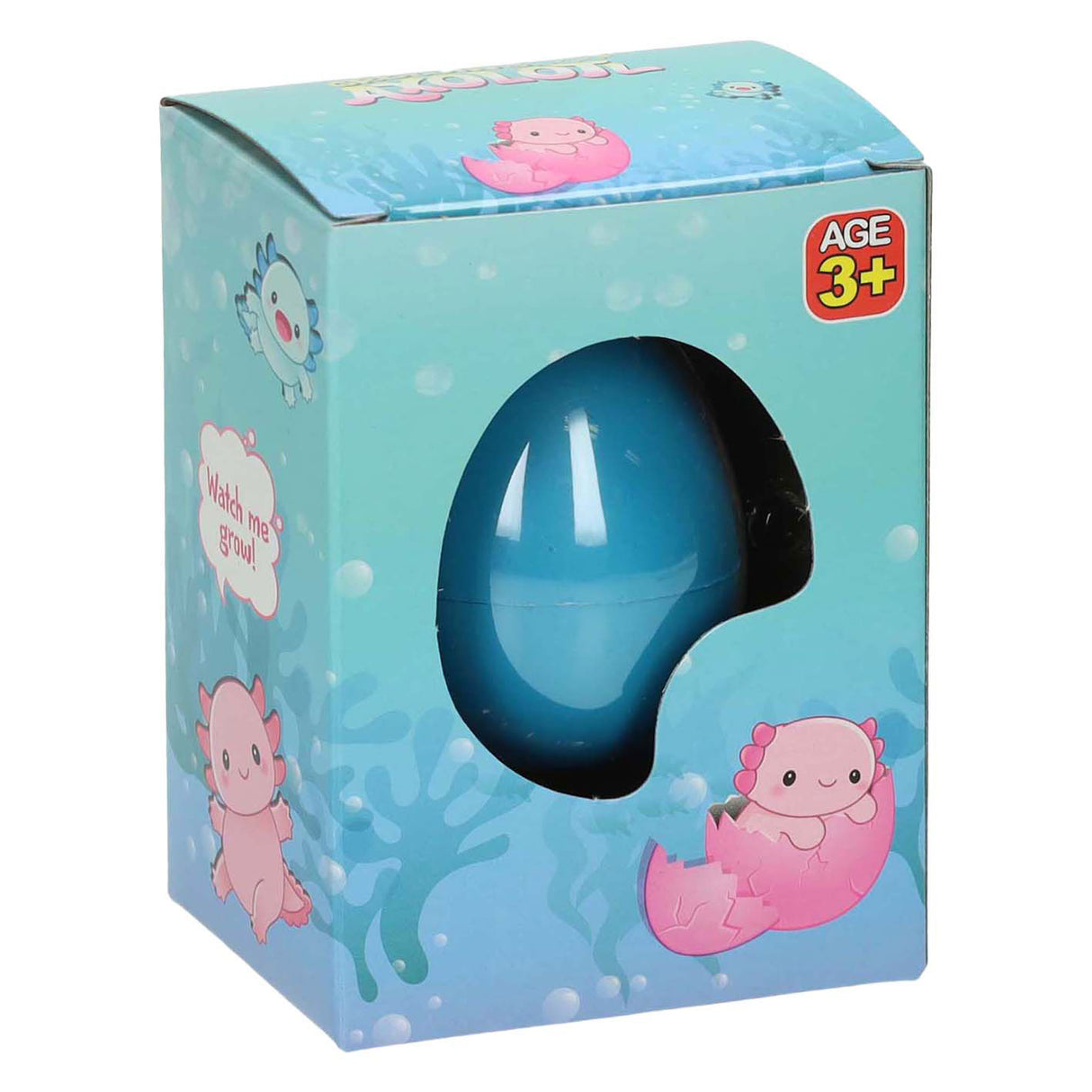 Duckiez growing egg axolotl