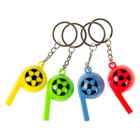 Duckiez football whistle on key ring