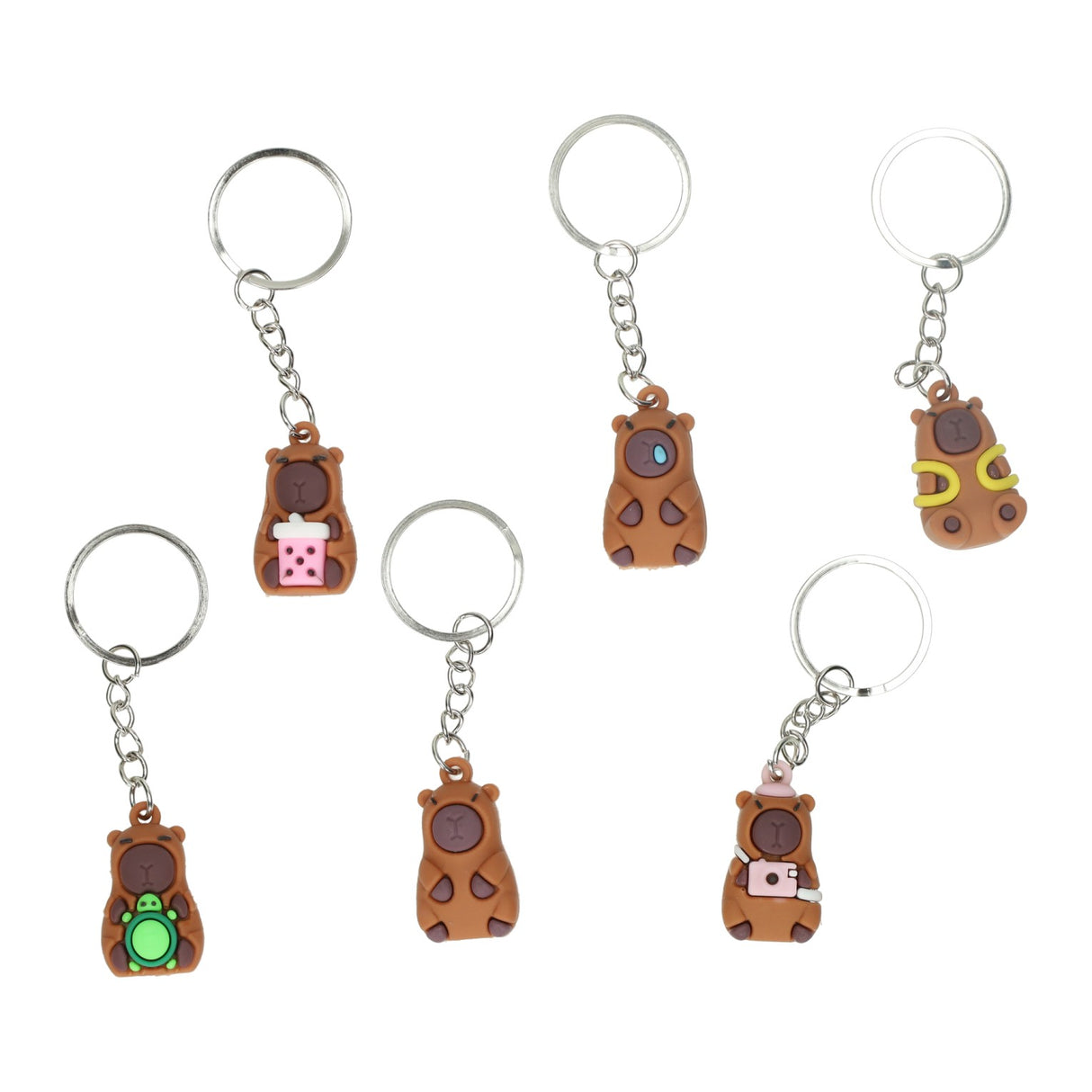Duckiez keychain capybara