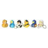 Duckiez Keychain Entenschaum faarweg - 24 Stéck
