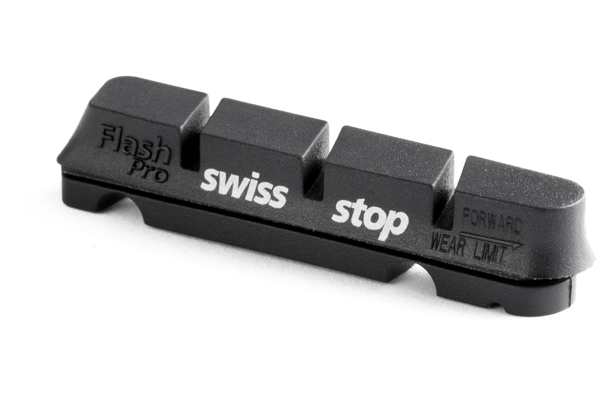 Shimano SwissStop Rim Brake Pads SRAM Flash Pro Alloy Black (4)