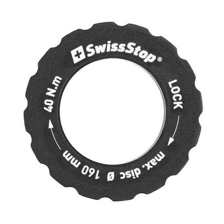 Swissstop - centerlock lockring 160mm max