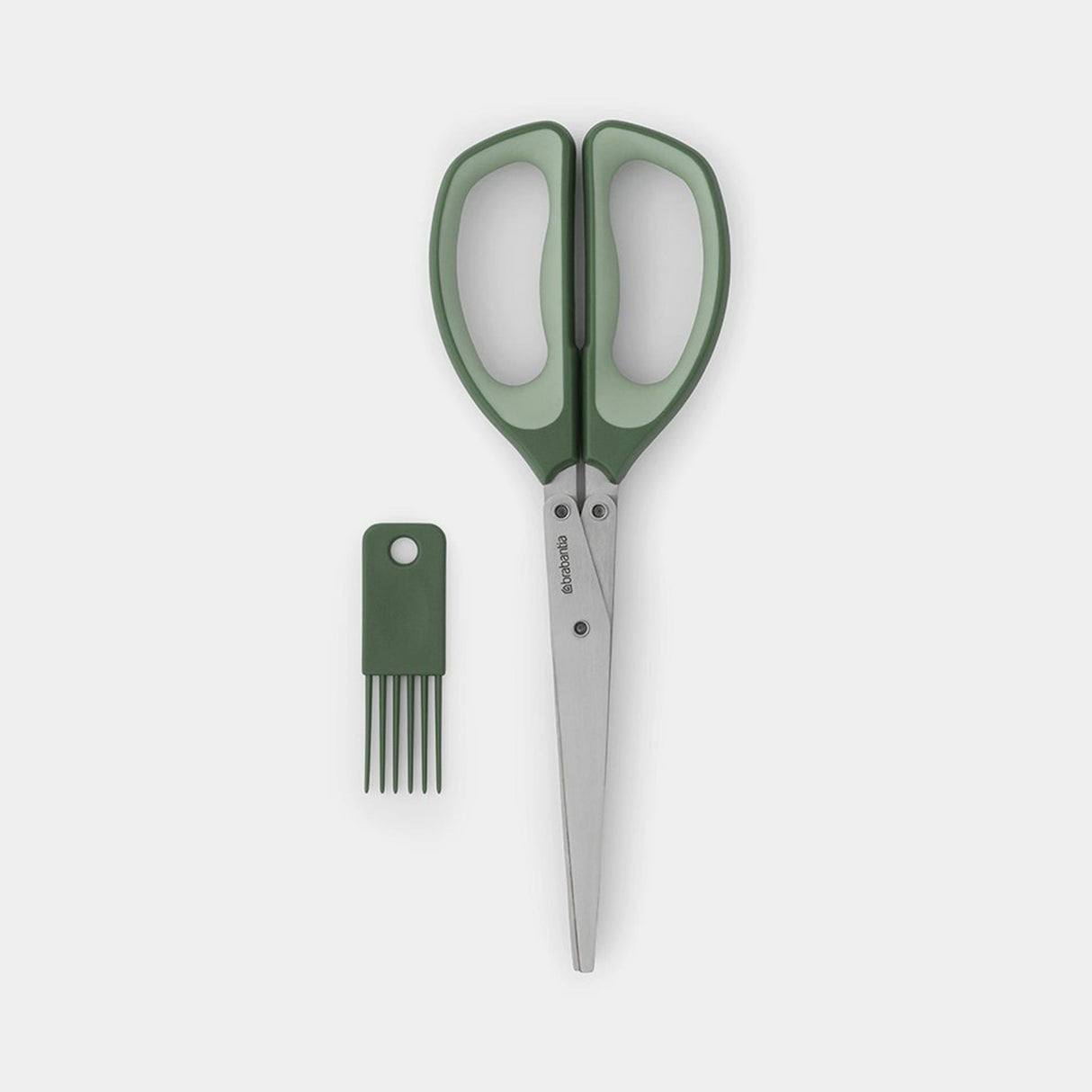 Brabantia tasty+ herb scissors with comb green