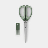 Brabantia tasty+ herb scissors with comb green