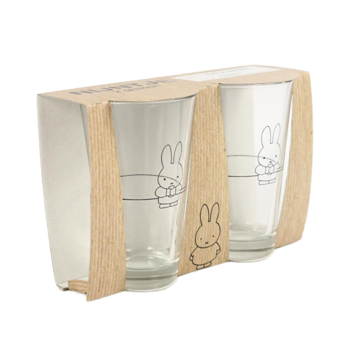 Miffy long drink glass set 2-piece 330ml