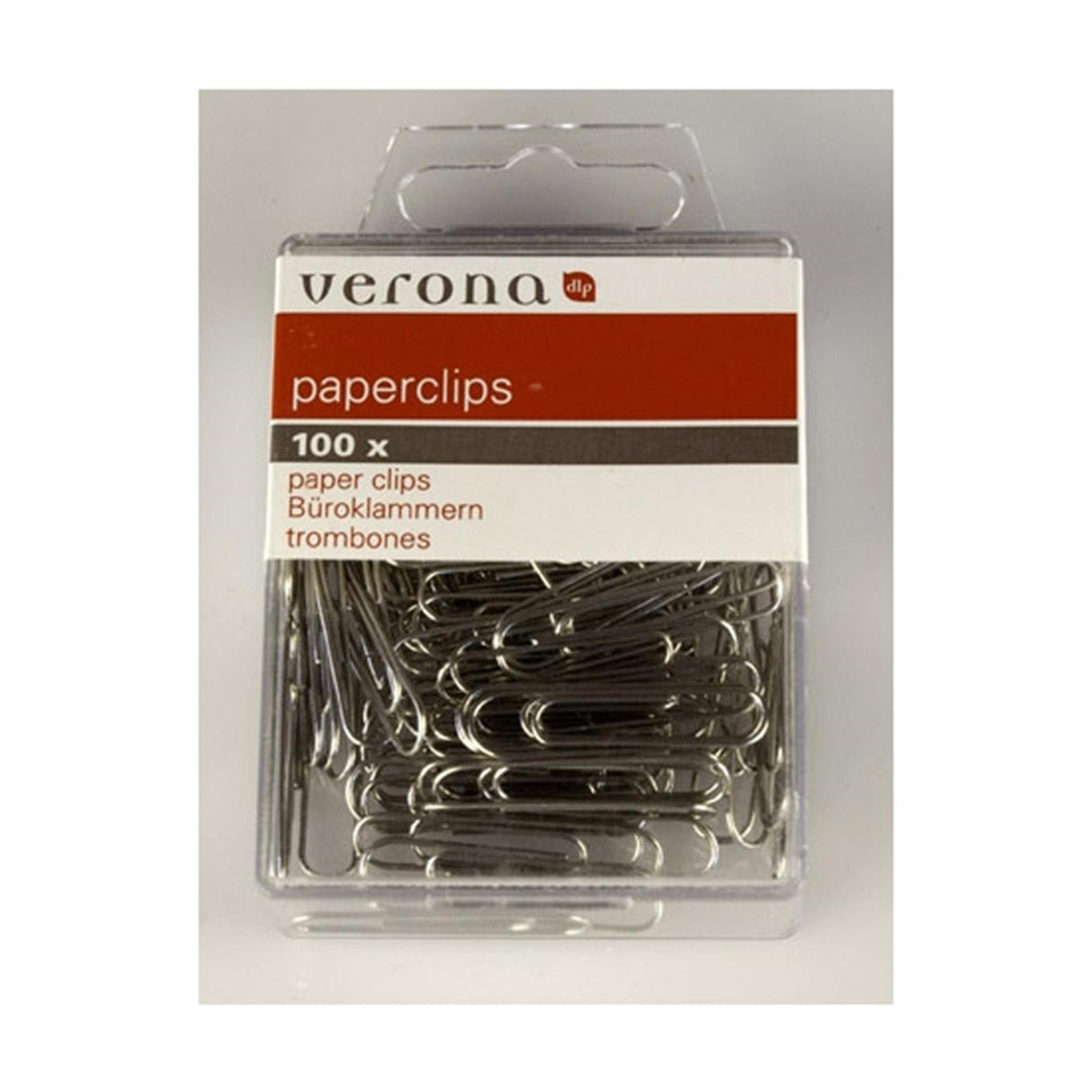 Verona paper clips 32mm ds 100 10 pcs