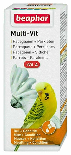 Beaphar Multi-Vit Parrot og store paraketter