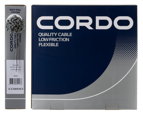 Cordo binnenkabel binnenkabel rem 225cm ø1,5mm + 7x6mm ton nippel rvs werkplaats (100)