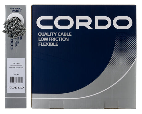 Cordo kabel binnenkabel rem 225cm ø1,5mm + 7x6mm ton nippel rvs extra glad werkplaats (100)
