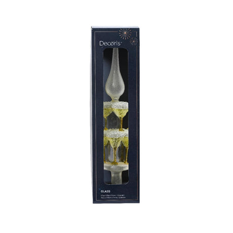 Decoris peak champagne tower glass 31cm