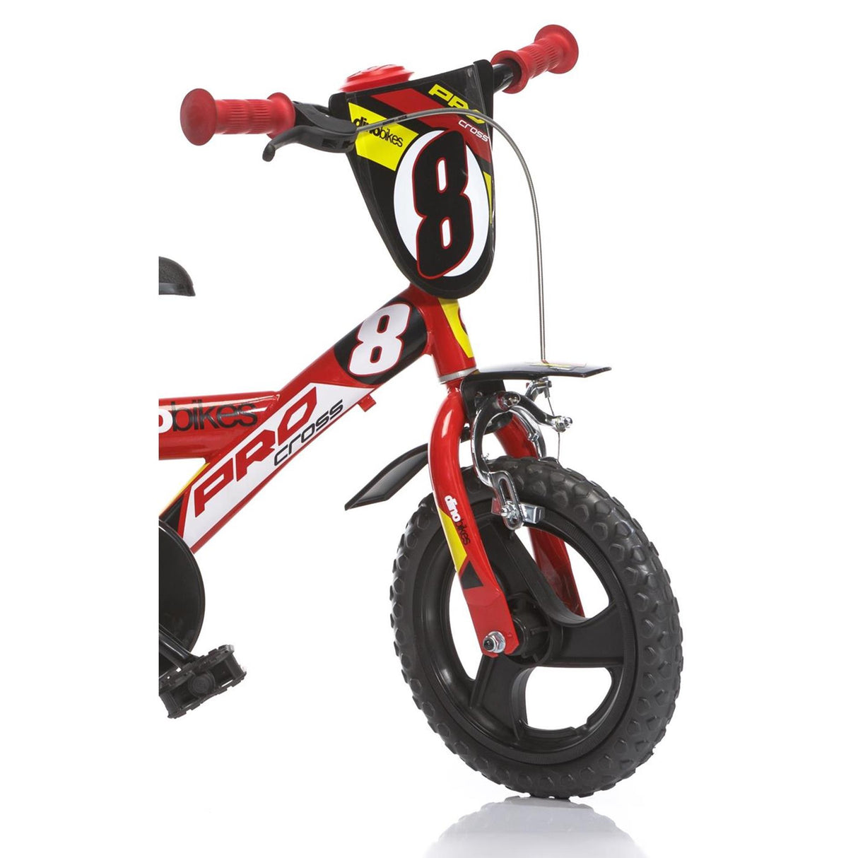 Dino bikes dino boys bike pro cross 12 polegadas vermelho preto