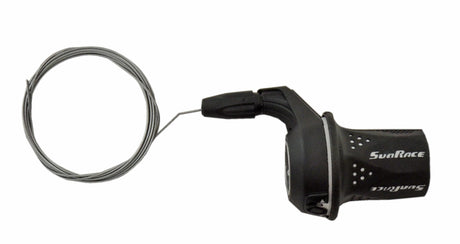 Sunrace shifter twist right 5 speed Shimano compatible black