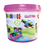 Bloki konstrukcyjne CLICS Glitter Building Zestaw 8in1