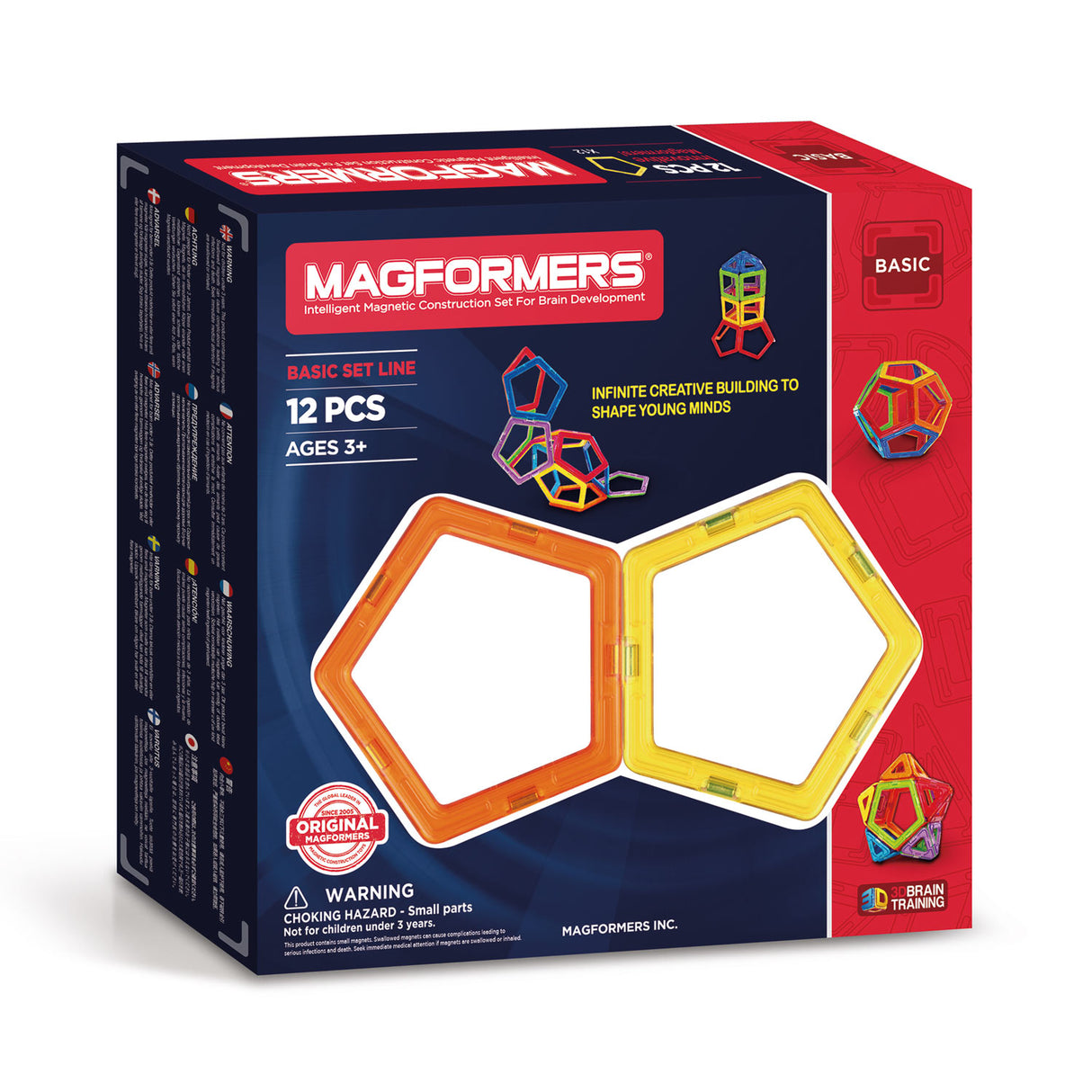 Magformers Basic setti, 12 kpl.