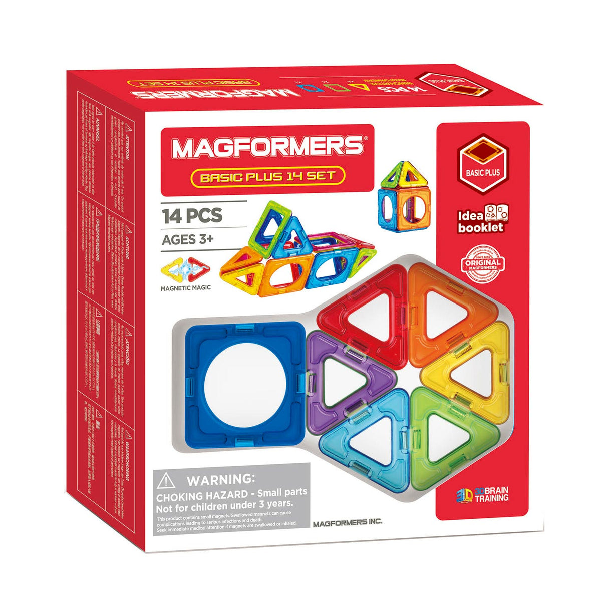 Magformers S.T.E.M. Conjunto básico más, 14dlg.