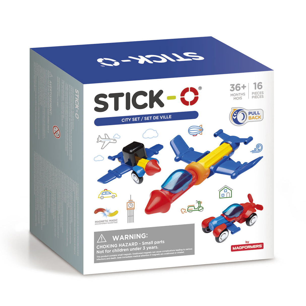 Stick-O Stad Set, 16DLG.