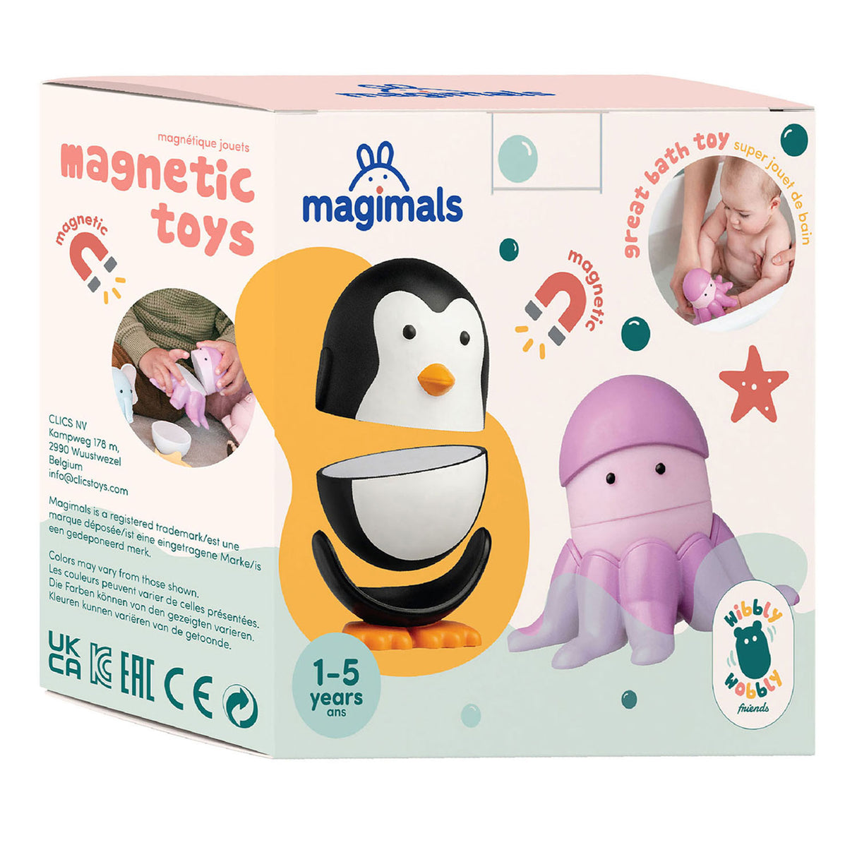 CLICS MAGIMALS WIBLY WOBLY MAGNETIC TOY