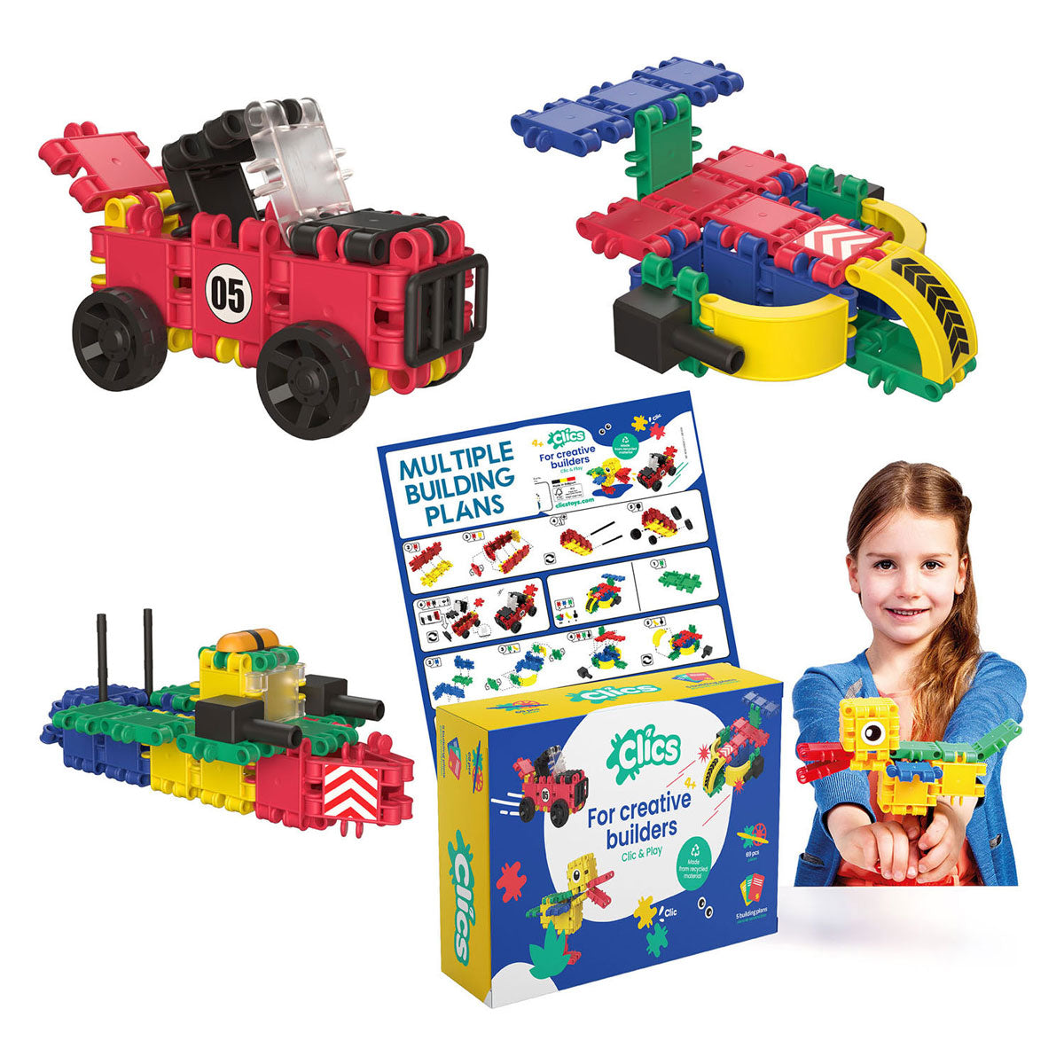 CLICS Box 5 in 1 building set