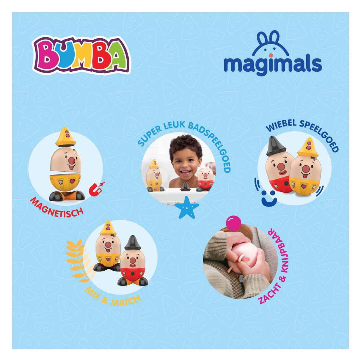 Clics magimals wibbly wobbly bumba - 8 Stéck.