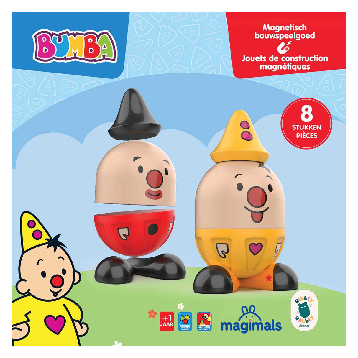 Clics magimals wibbly wobbly bumba - 8 Stéck.