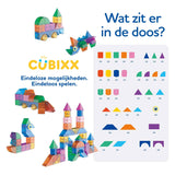 Clics cubixx magnetic building toys - 64 pcs.