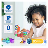 Clics cubixx magnetic building toys - 64 pcs.