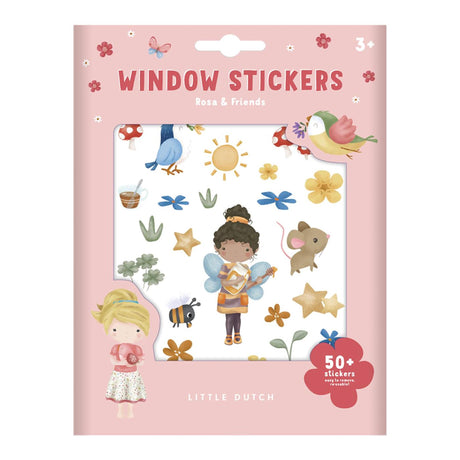Little Dutch window stickers Rosa Friends