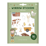 Little Dutch window stickers farm | 6 pieces