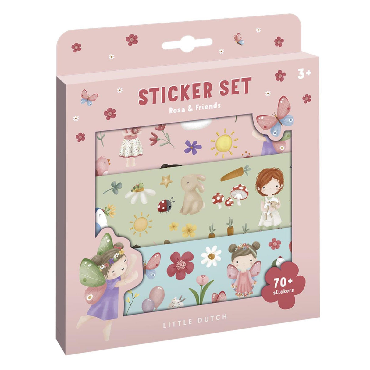 Little Dutch Rosa Friends sticker set
