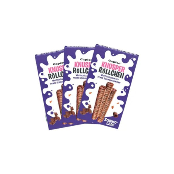 Capico waffle rolls display (72x 75gr)