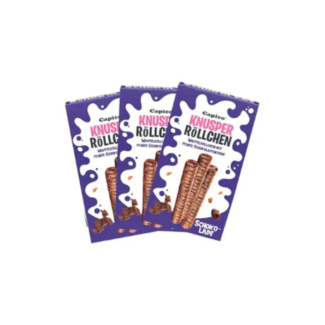 Capico waffle rolls display (72x 75gr)