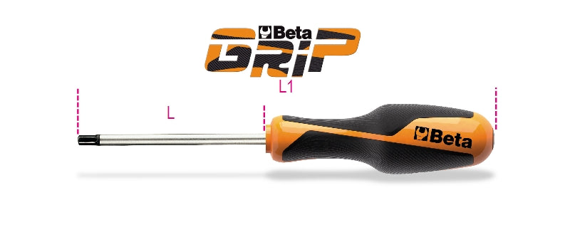 Beta hexagon key screwdriver 1265es 2 - 012650020