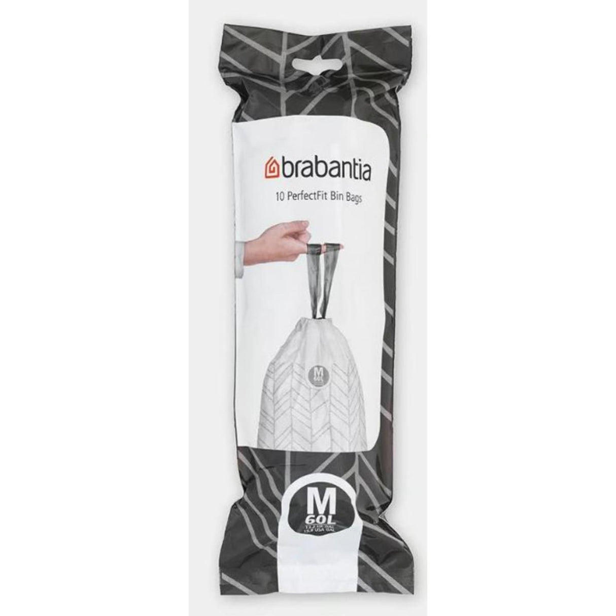 Brabantia waste bag m 60l roll with 10 bags