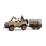 Schleich WILD LIFE SUV 4X4 met Lier 42410