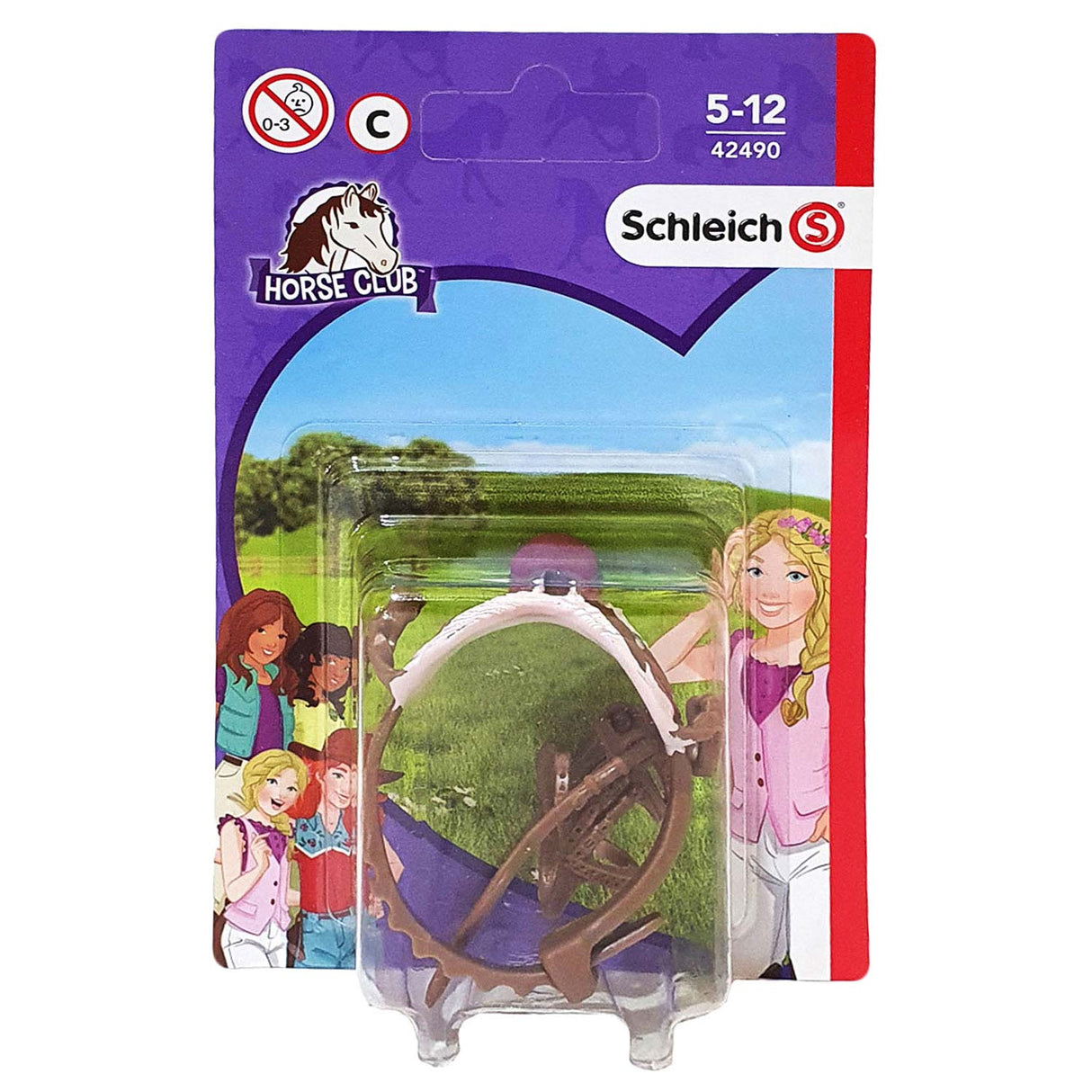 Schleich Horse Club sadel och Halster Sofia och Blossom 42490