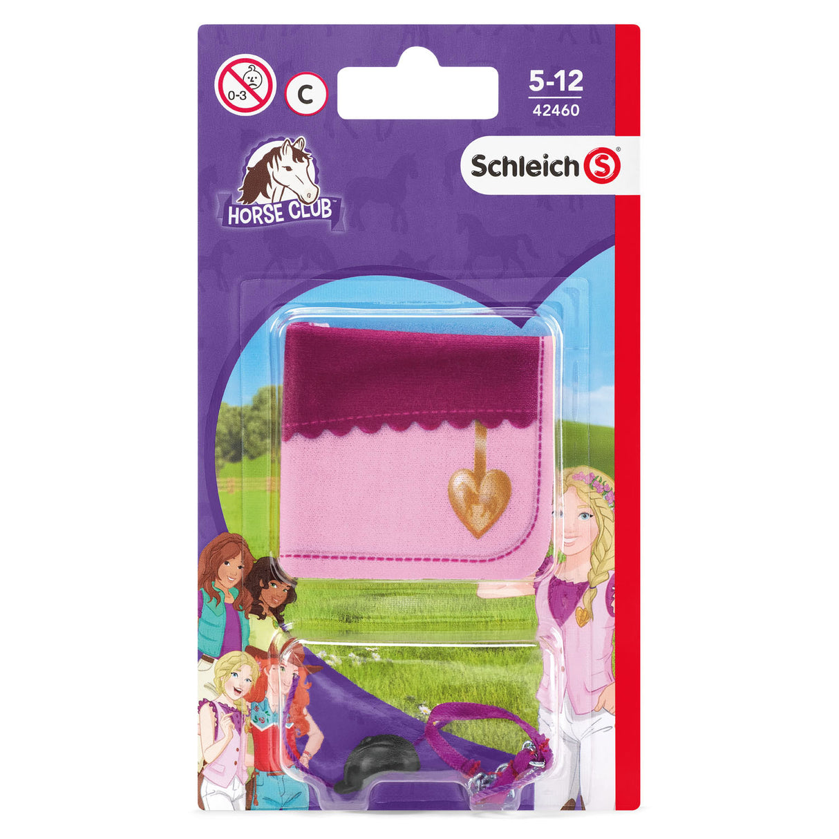 Schleich Horse Club Sofia Blossom Deken och Halster 42460