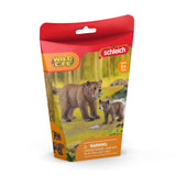 Schleich Wild Life żeńska niedźwiedź grizzly z grizzly Bear 42473