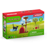 Schleich Farm World Time dla uroczych kotów i kotów 42501