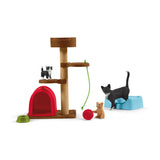 Schleich Farm World Play Time pour les chats et les chats mignons 42501