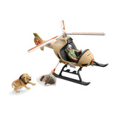 Schleich Wild Life Rescue Helicopter for Animals 42476