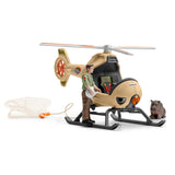 Schleich Wild Life Rescue helicopter for Animals 42476