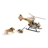 Schleich Wild Life Rescue helicopter for Animals 42476