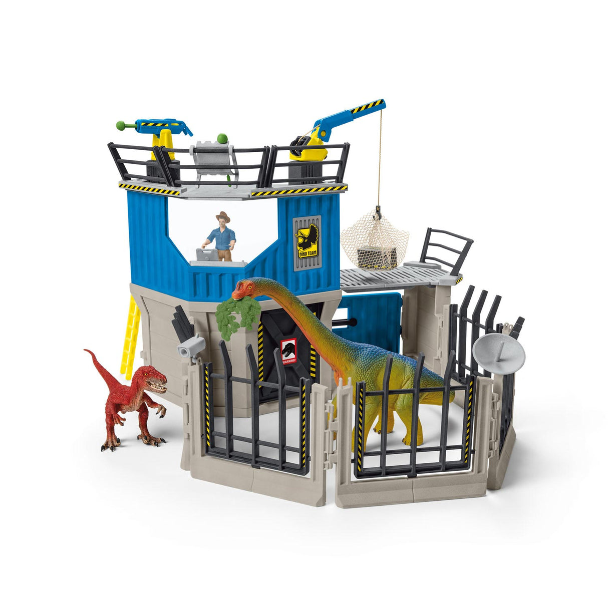 Schleich dinosaurier stor forskningsstation 41462