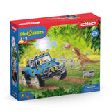 Schleich dinosaurier off-road fordon med wachtpost 41464